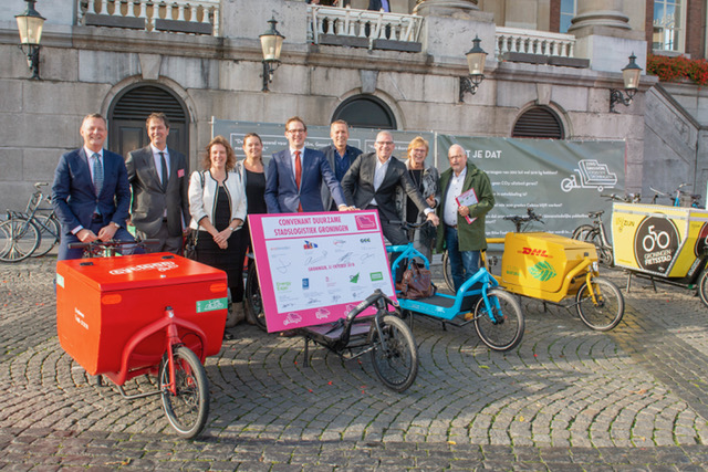 Convenant duurzame stadslogistiek ondertekend!